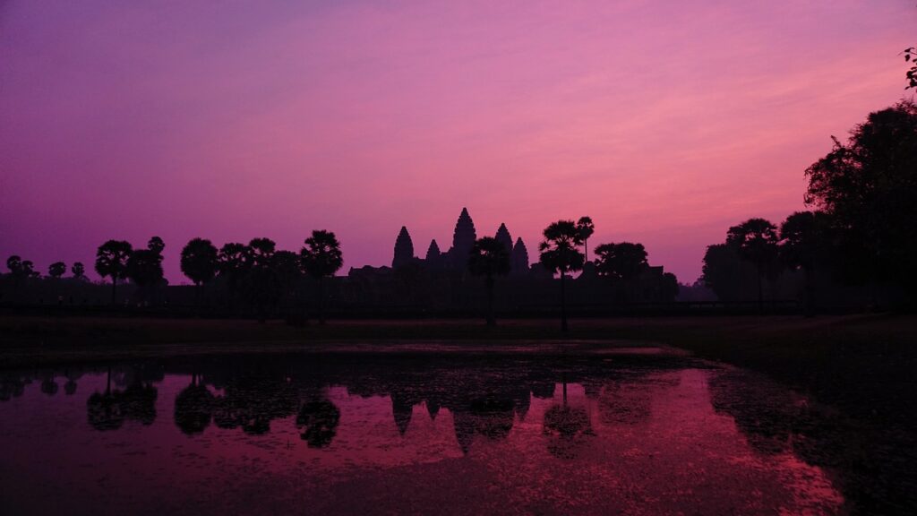 Ankor Wat sunset